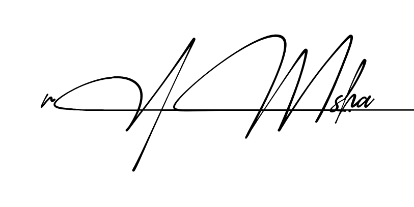 Easy Ramsha signature idea