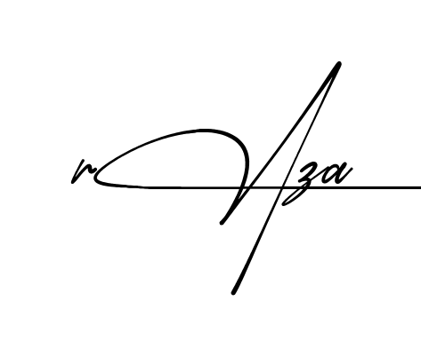 Easy Raza signature idea