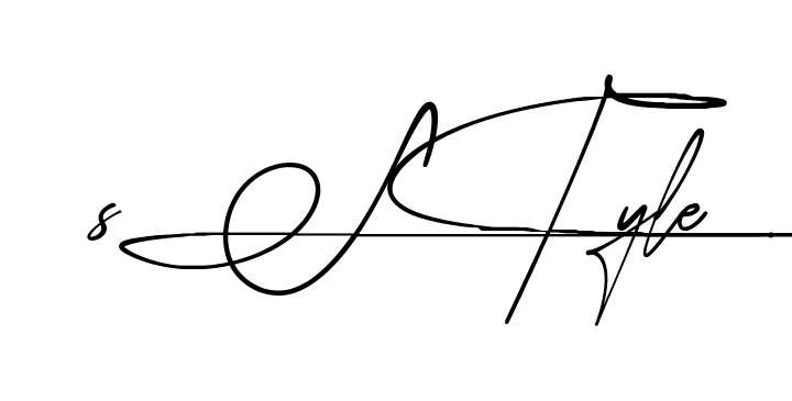 S Style name signature design preview