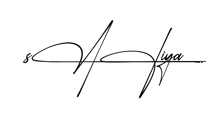 Easy Safiya signature idea