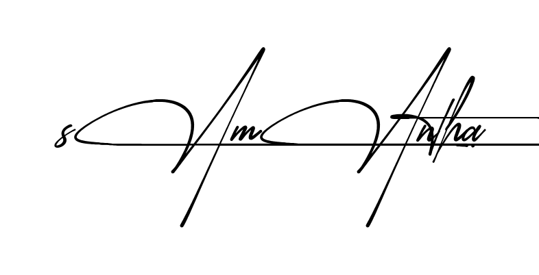 Easy Samantha signature idea