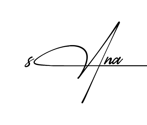 Easy Sana signature idea
