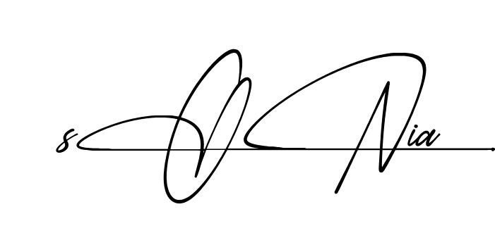 Easy Sonia signature idea