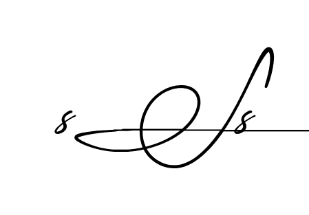 Ss S name signature design preview