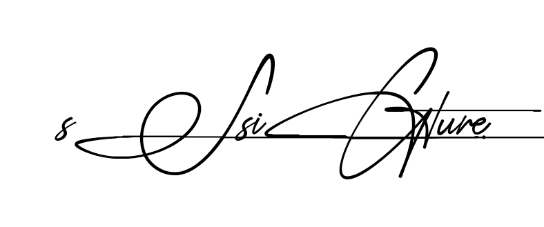 Ss Signature name signature design preview