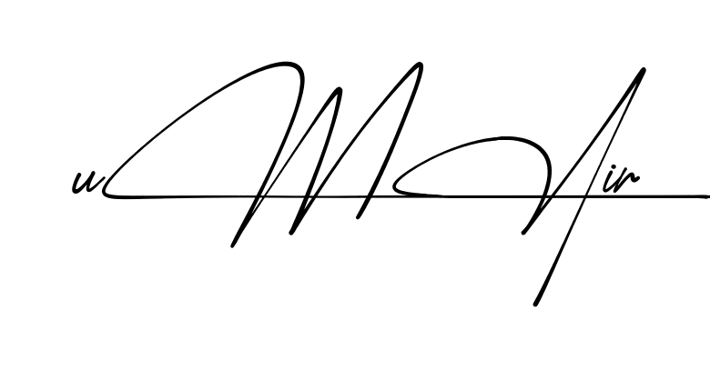 Easy Umair signature idea