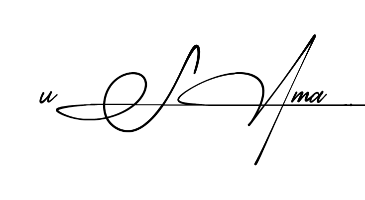 Easy Usama signature idea