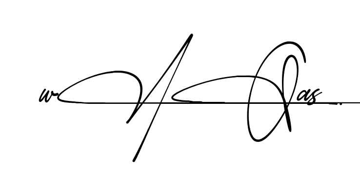 Easy Waqas signature idea