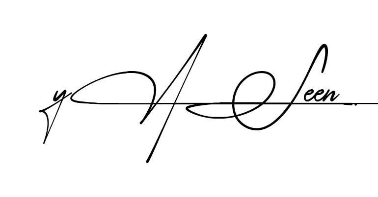 Easy Yaseen signature idea