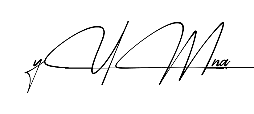 Easy Yumna signature idea