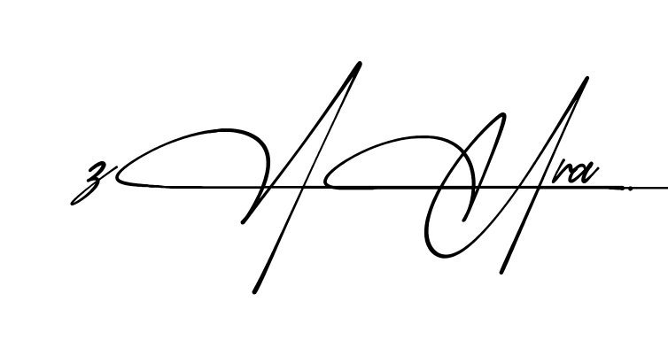 Easy Zahra signature idea