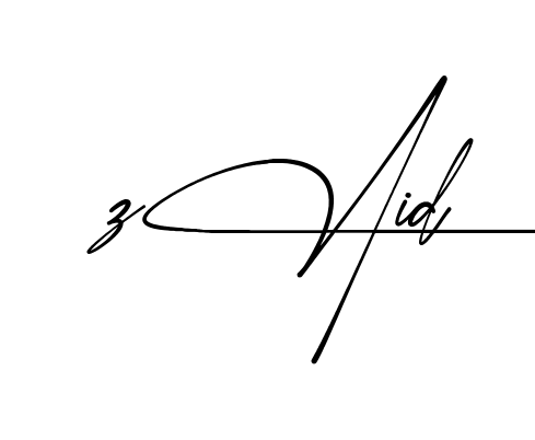 Easy Zaid signature idea