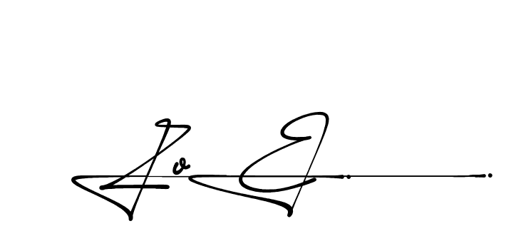 Easy Zoe signature idea