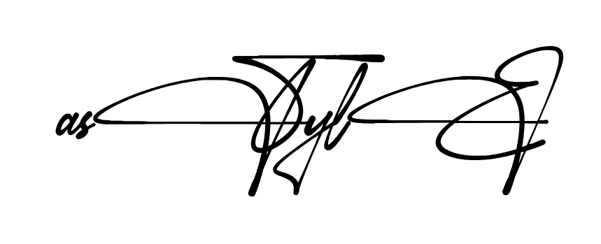 A Style full name signature style in English