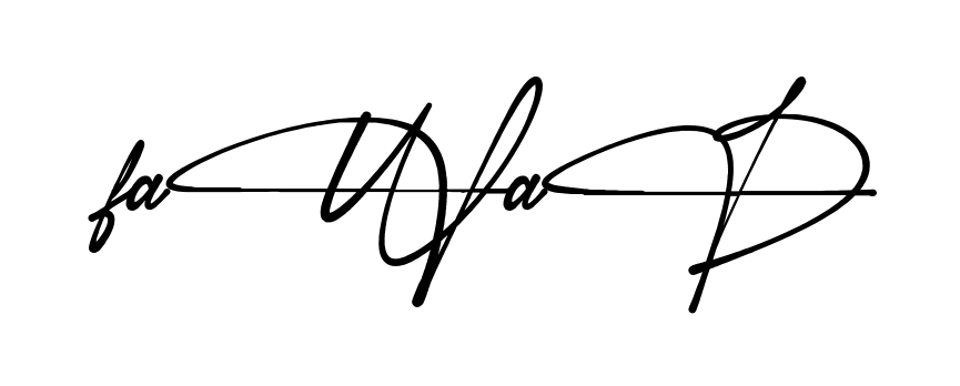 Best Fawad signature style