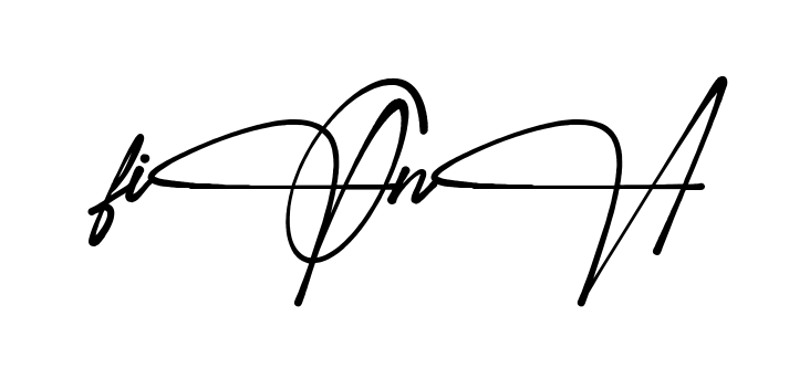 Fiona full name signature style in English
