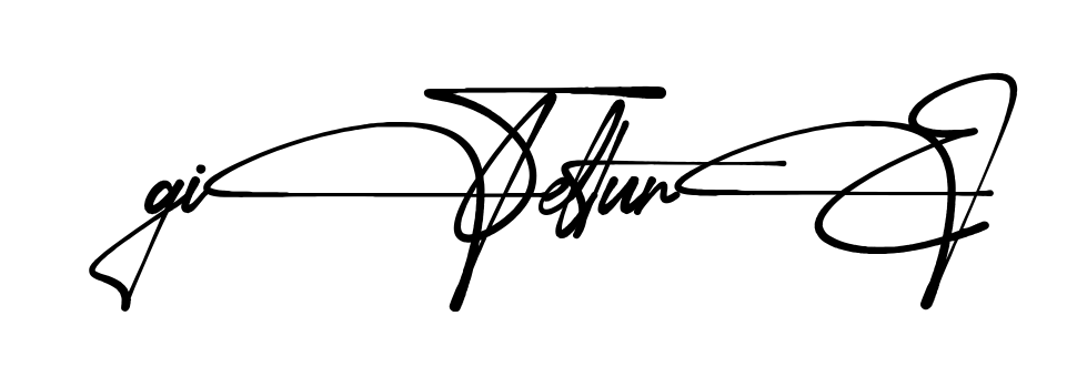 Gitel Signature full name signature style in English