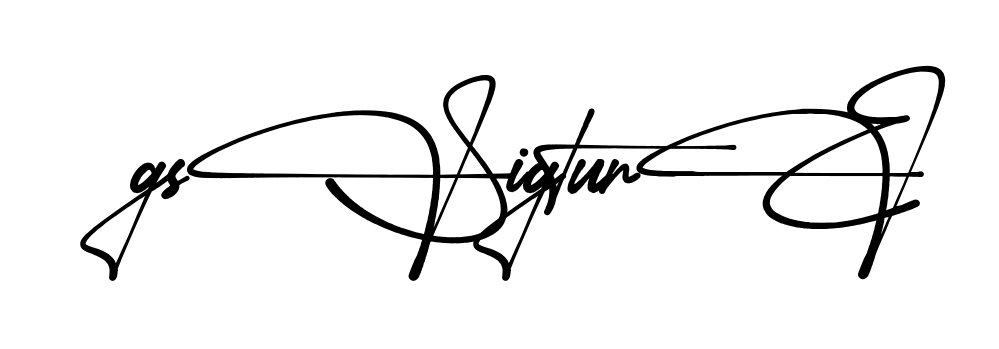 Gs Signature full name signature style in English