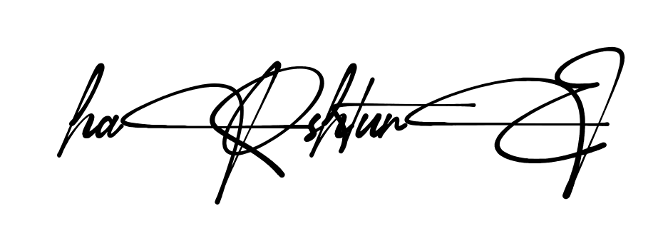Harshini Signature full name signature style in English