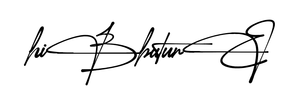 Hibba Signature full name signature style in English