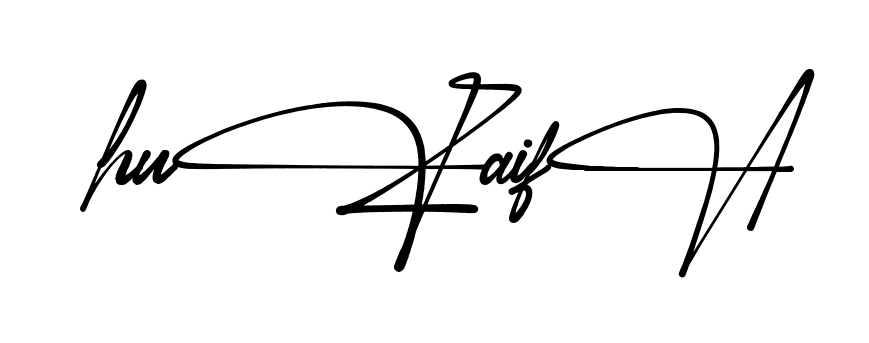 Best Huzaifa signature style
