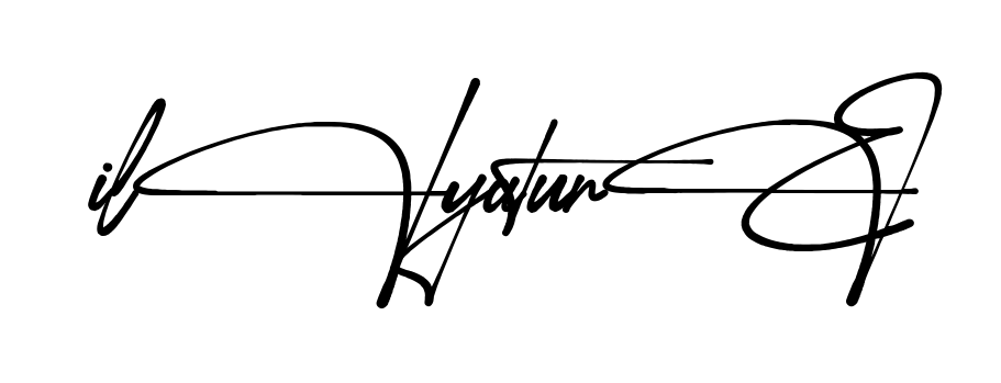 Iliyah Signature full name signature style in English