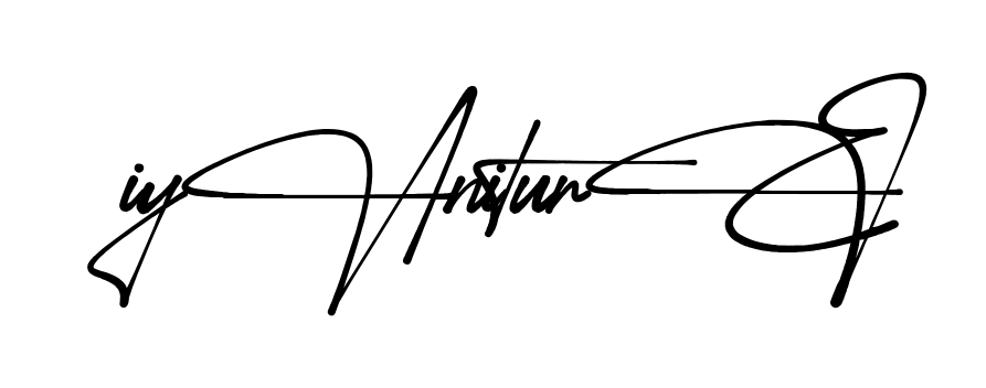 Iyania Signature full name signature style in English