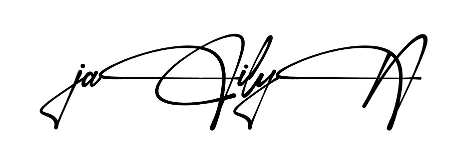 Jacilyn full name signature style in English