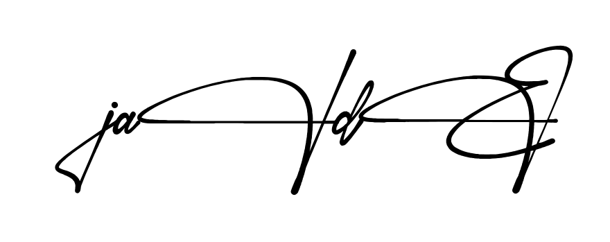 Jaide full name signature style in English