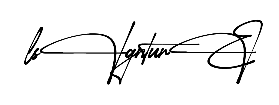 L Signature full name signature style in English