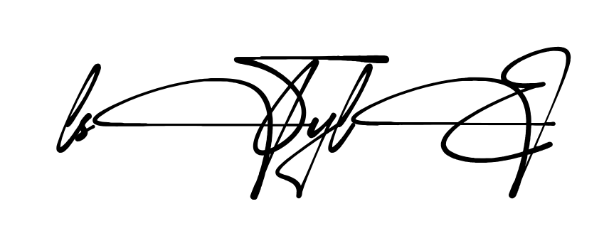L Style full name signature style in English