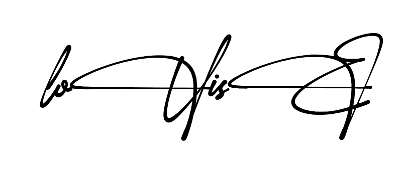 Louise full name signature style in English
