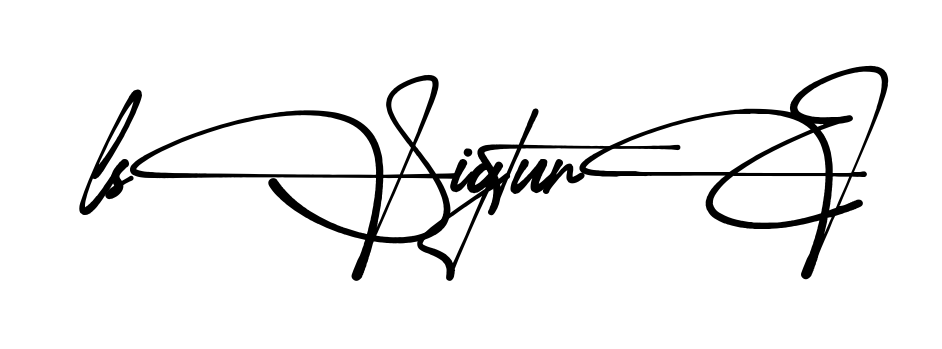 Ls Signature full name signature style in English
