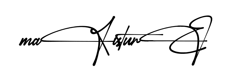 Maxi Signature full name signature style in English