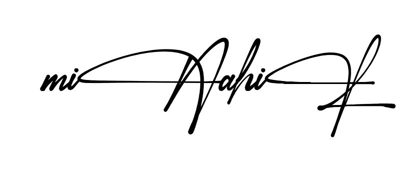 Best Minahil signature style