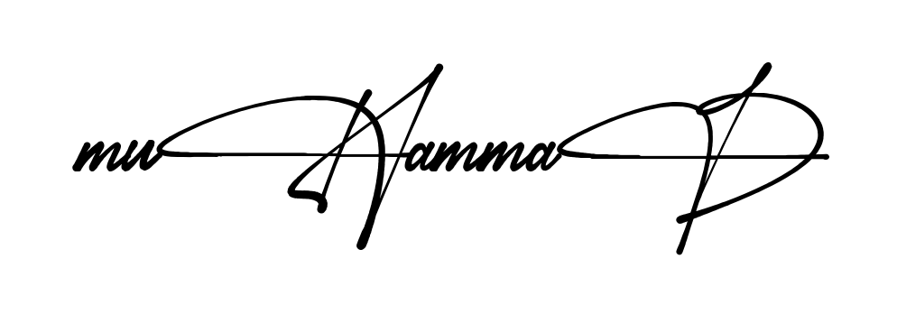 Best Muhammad signature style
