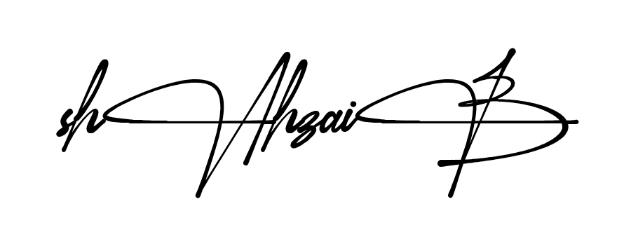 Best Shahzaib signature style