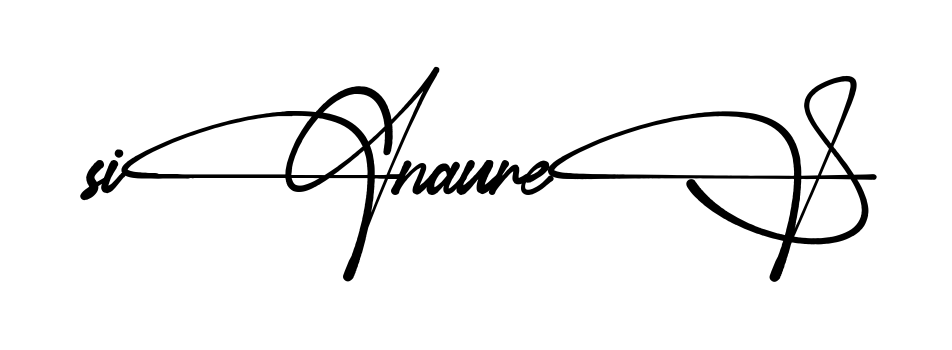 Signature S full name signature style in English