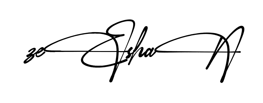 Best Zeeshan signature style